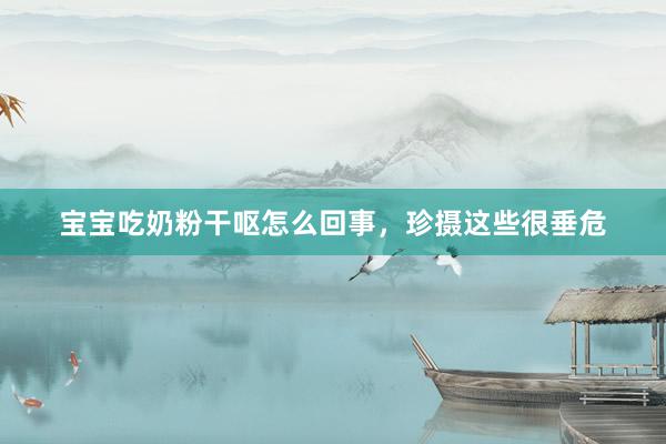 宝宝吃奶粉干呕怎么回事，珍摄这些很垂危
